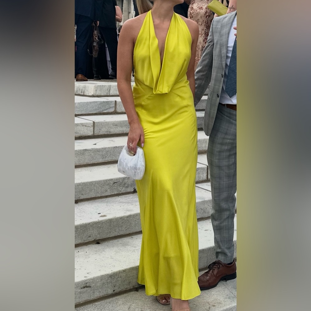 ASOS Satin Cowl Neck Dress